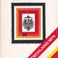 Borek Briefmarken- Katalog Deutschland 1974