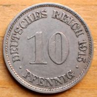 10 Pfennig 1915 J