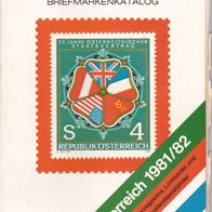 Borek Briefmarken- Katalog Österreich 1981/82