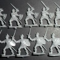 9 Kämpfende Ritter mit Schild 1