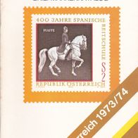 Borek Briefmarken- Katalog Österreich 1973/74