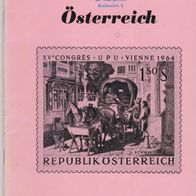 Borek Briefmarken- Katalog Österreich 1968