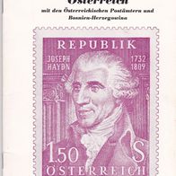 Borek Briefmarken- Katalog Österreich 1964