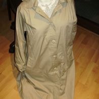 Trench beige Kapuze abtrennbar Gr 38/ 40