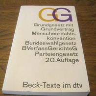 Grundgesetz - Beck Texte im DTV ----eb--