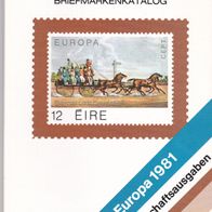 Borek Briefmarken- Katalog Europa Gemeinschaftsausgaben 1981