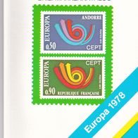 Borek Briefmarken- Katalog Europa Gemeinschaftsausgaben 1978