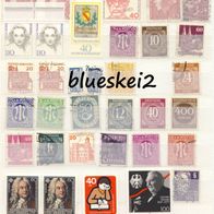 Briefmarken Bund ca 32 - Konvolut Lot (0025)