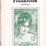 Borek Briefmarken- Katalog Frankreich 1963