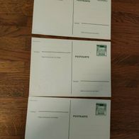 BRD 4 x Postkarten 20 Pf Pfennig, Lorsch Hessen, ungestempelt