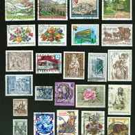 Österreich 24 Briefmarken gemischtes schönes Lot (6) auch einzeln