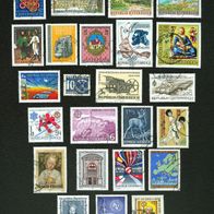 Österreich 24 Briefmarken gemischtes schönes Lot (9)