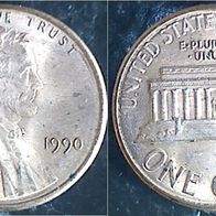 USA 1 Cent 1990 (2459)