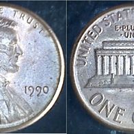 USA 1 Cent 1990 (2462)