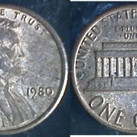 USA 1 Cent 1980 (2463)
