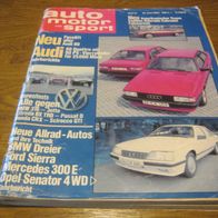 Auto Motor und Sport Zeitschrift , Heft 13 - 27 Juni 1984 ----eb