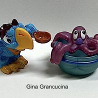 Ü-Ei-Figur "Gina Grancucina" - Serie "Los Pappagalos" 2000, Italien + BPZ