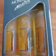 WEIN Flaschen 3er SET limitiert Moselland ARS VITIS Vinorellmotive v. Heinz Ames 1998