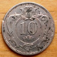 10 Heller 1908 Österreich