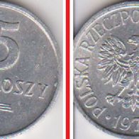 1970 Polen 5 Groszy Erhaltung vorzüglich