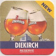 Diekirch - alter Bierdeckel "NEW Diekirch Reserve" aus Luxembourg