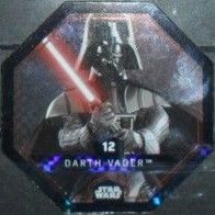 Star Wars - Karte 12 " Darth Vader " Glitzer
