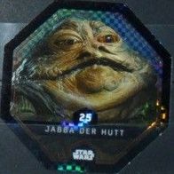 Star Wars - Karte 25 " Jabba der Hut " Glitzer