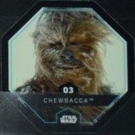 Star Wars Karte 3 " Chewbacca "