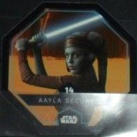 Star Wars Karte 14 " Aayla Secura "