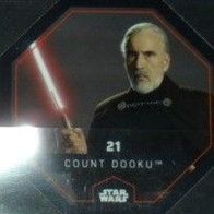 Star Wars Karte 21 " Count Dooku "