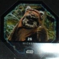 Star Wars Karte 26 " Wicket "