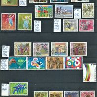 CH Schweiz 1989 " 24er Lot kompl Jahrgang Mi. 1385 - 1408 Gestempelt ° ? Helvetia