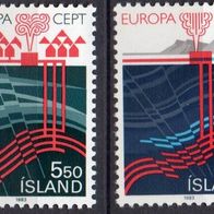 Island postfrisch Michel 598-99