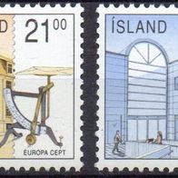 Island postfrisch Michel 726-27