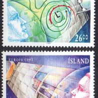 Island postfrisch Michel 742-43
