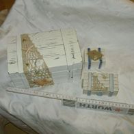 3 schöne Holztruhen weiß maritim