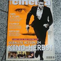 Cinema Heft 08/10 August 2010 George Clooney