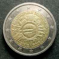 2 Euro - BRD - 2012 - A (10 Jahre Euro-Bargeld)
