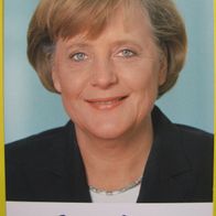 Autogrammkarte - Angela Merkel - Postkarte / CDU / Politik / Kult