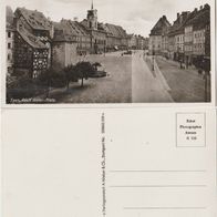 Eger Cheb Fotokarte 1939 Adolf Hitler Platz nicht beschrieben Karte 2