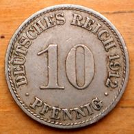 10 Pfennig 1912 A