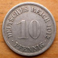 10 Pfennig 1912 F