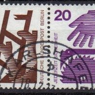Berlin gestempelt Zusammendruck W46
