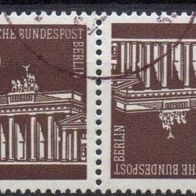 Berlin gestempelt Zusammendruck K5