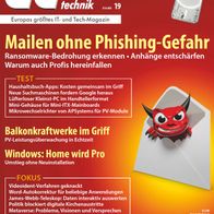 ct 19/2022: Mailen ohne Phishing-Gefahr, Ransomware-Bedrohung erkennen, ...