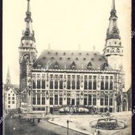 Postkarte Aachen: Rathaus