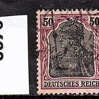 Dr067 Deutsches Reich Mi. Nr.76 Germania o <