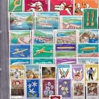 Rumänien kl. Sammlung Albumblatt nur versch. gest. Marken M€ ca. 10,00 #1071