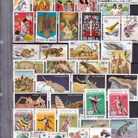 Rumänien kl. Sammlung Albumblatt nur versch. gest. Marken M€ ca. 11,90 #766
