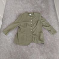 Vintage Damen Jacke, olive-farben -----3/23------